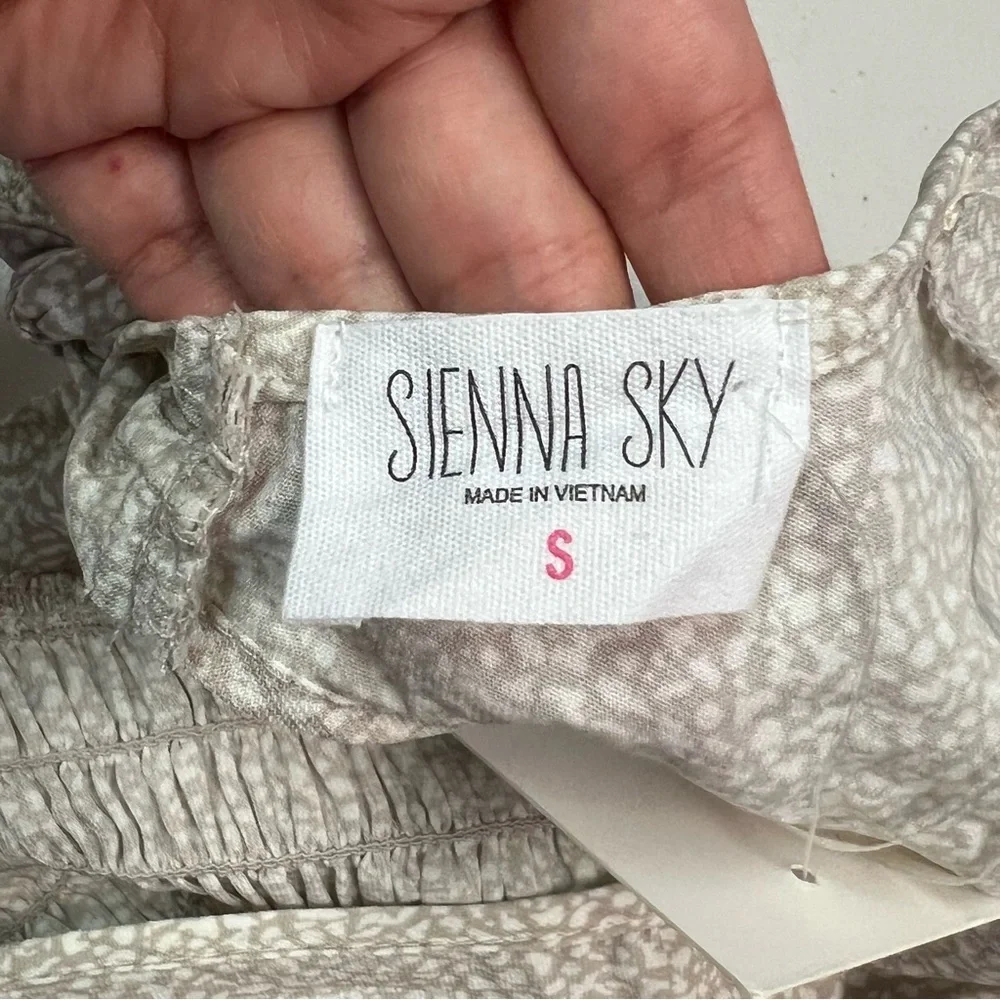 Sienna Sky Summer Women’s Cropped Top Size S - Picture 4 of 7